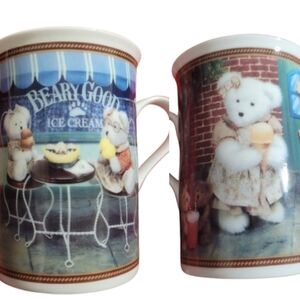 BOYDS BEAR Beary Good Ice Cream Mug coffee tea mug " the danbury mint"